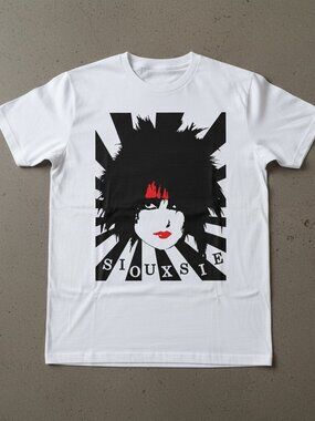 Siouxsie Inspired Graphic T-Shirt | Gothic Punk Band Tee | Alternative Rock